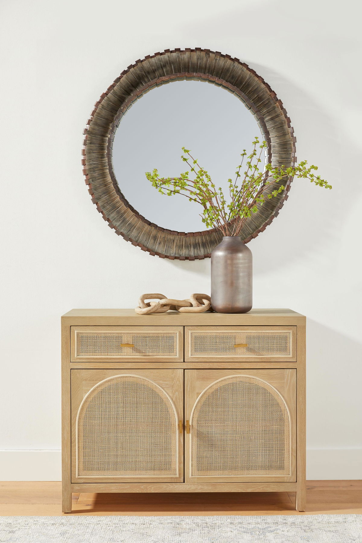 Cinq Wood Link, Decor by Essentials for Living, 20" width x 3.75" height x 1" depth View 11