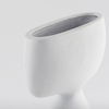 Rylee 11.6H White Ceramic Vase thumbnail 5