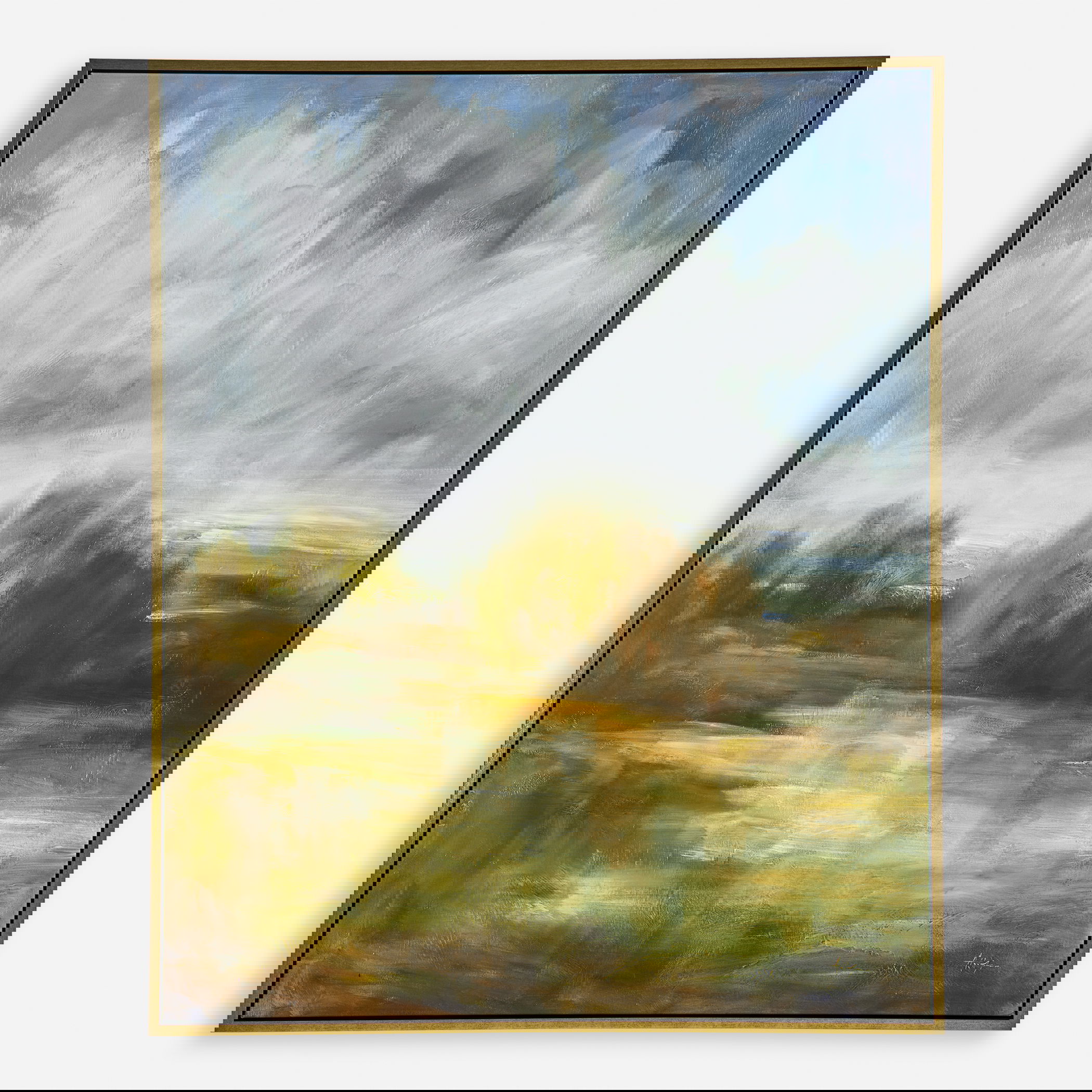 John's Field Framed Landscape Art, Painting by Uttermost, 41.5" width x 51.5" height x 2" depth View 1