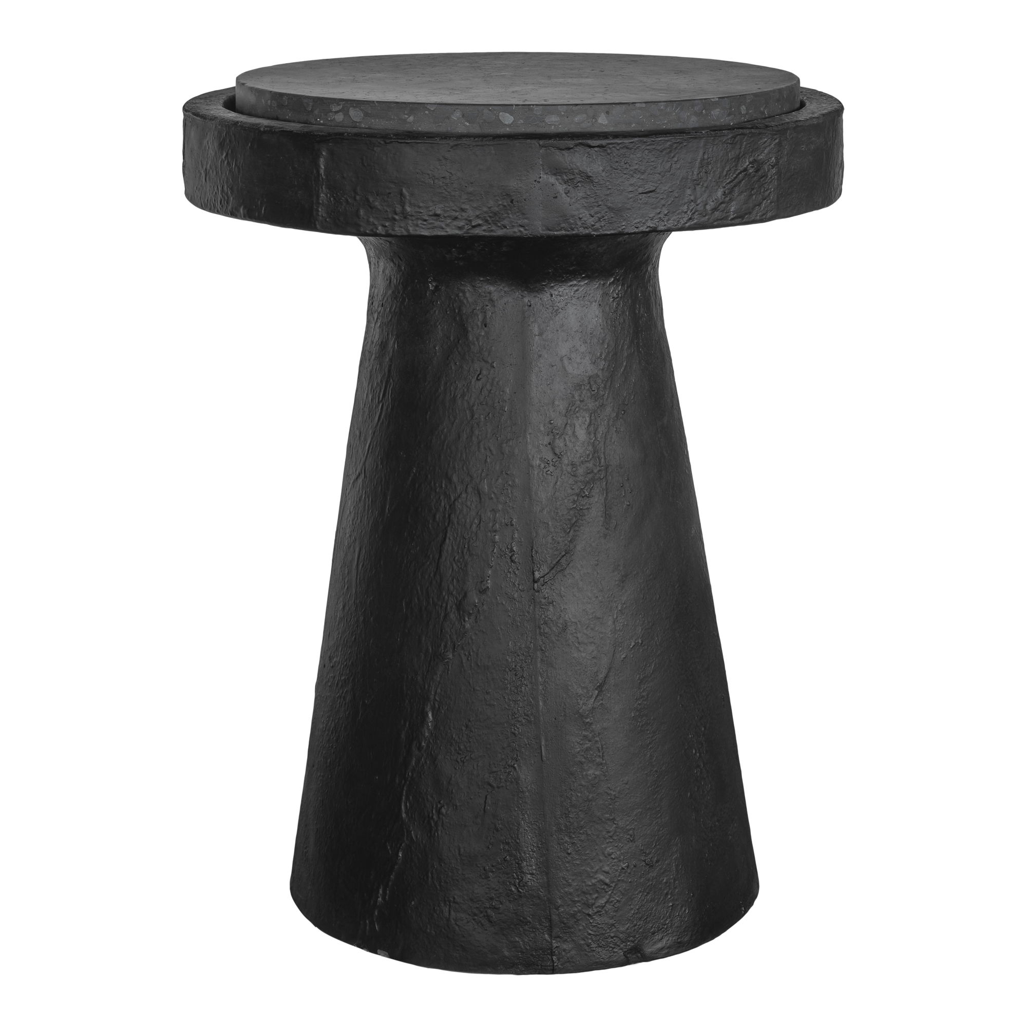 Book Accent Table Black, Side & End Table by Moe's Home, 16" width x 21" height x 16" depth View 1