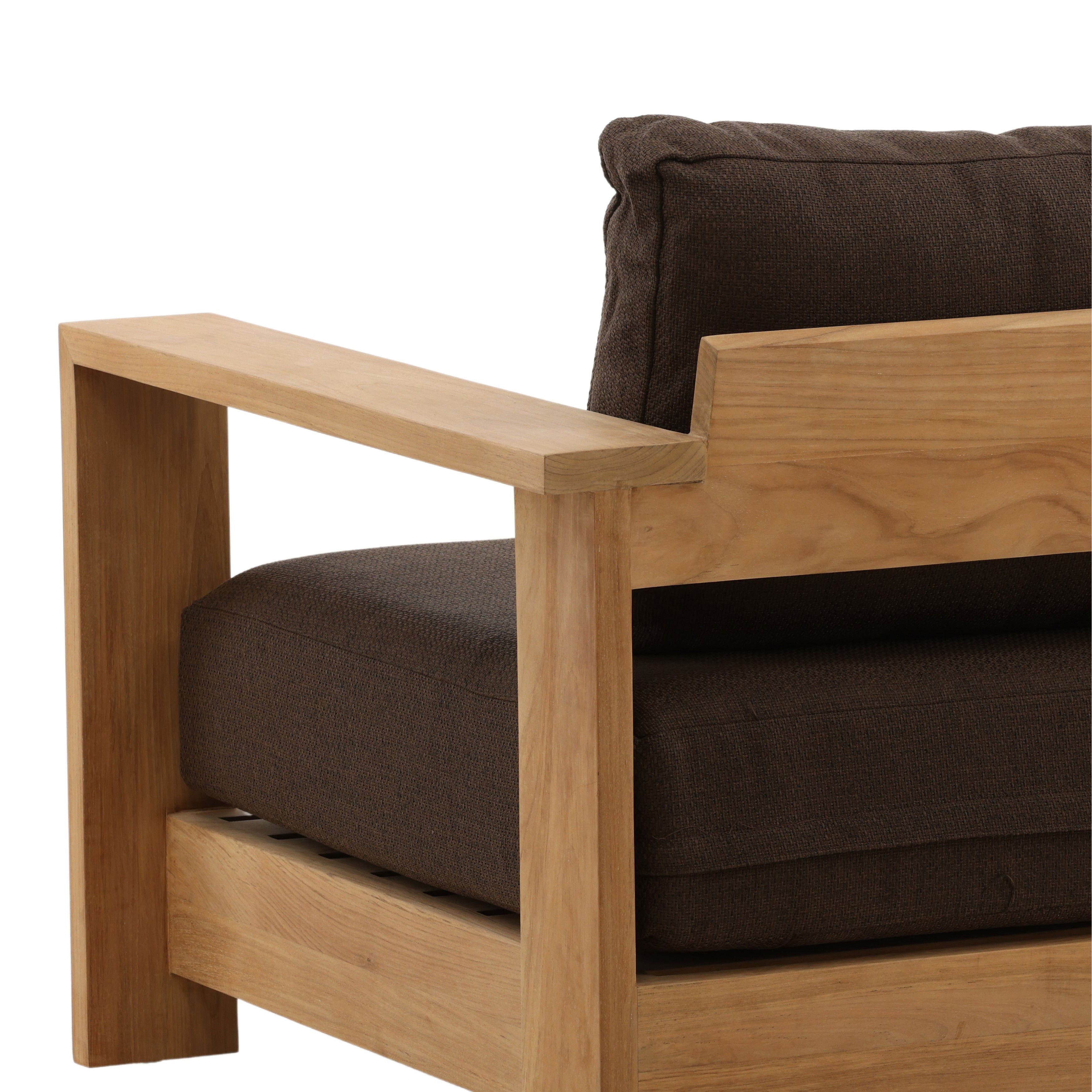 Naya Outdoor Sofa Chair Brown large image 