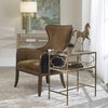 Genell Side Table, Side & End Table by Uttermost, 23.87" width x 25.75" height x 14" depth thumbnail 2