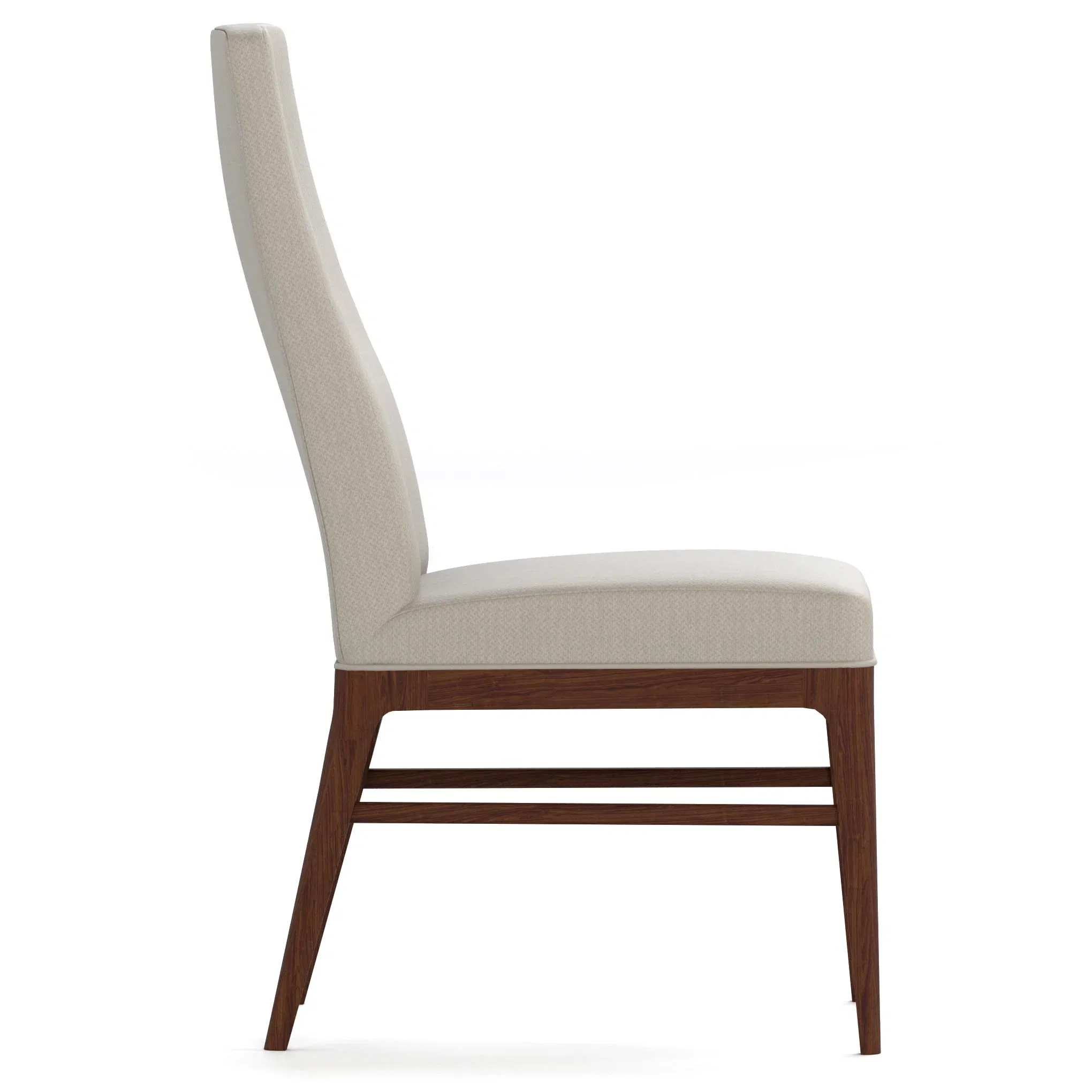 Walnut Grove Tall Upholstered Side Chair, Dining Chair by Stickley, 21" width x 38.5" height x 25.5" depth View 2