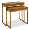 Burl-esque Wooden Nesting Tables Set/2 thumbnail 0