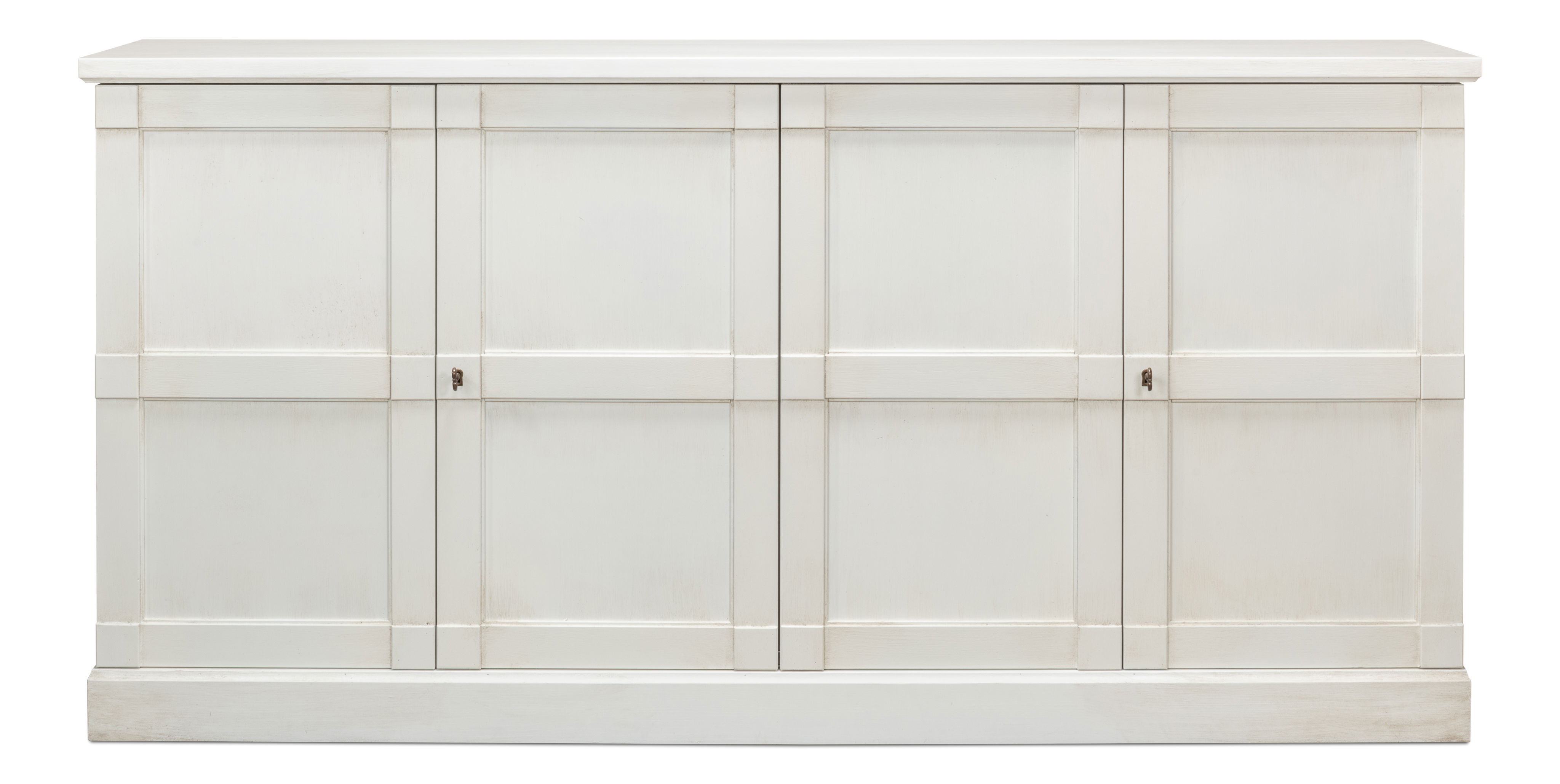 Lionisio Buffet,75',Cortinawht,Wood Drs, Cabinets & Sideboard by Sarreid, 75" length x 15" width x 37" height View 2