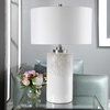 Georgios Cylinder Table Lamp, by Uttermost, 1'6" width x 2'4.5" height x 1'6" depth thumbnail 5