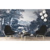 Provincial Scenic Navy Wall Mural thumbnail 1