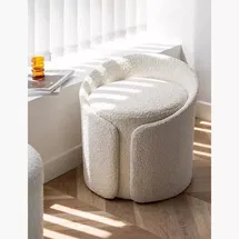 Online Designer Bedroom Otath Fabric Ottoman