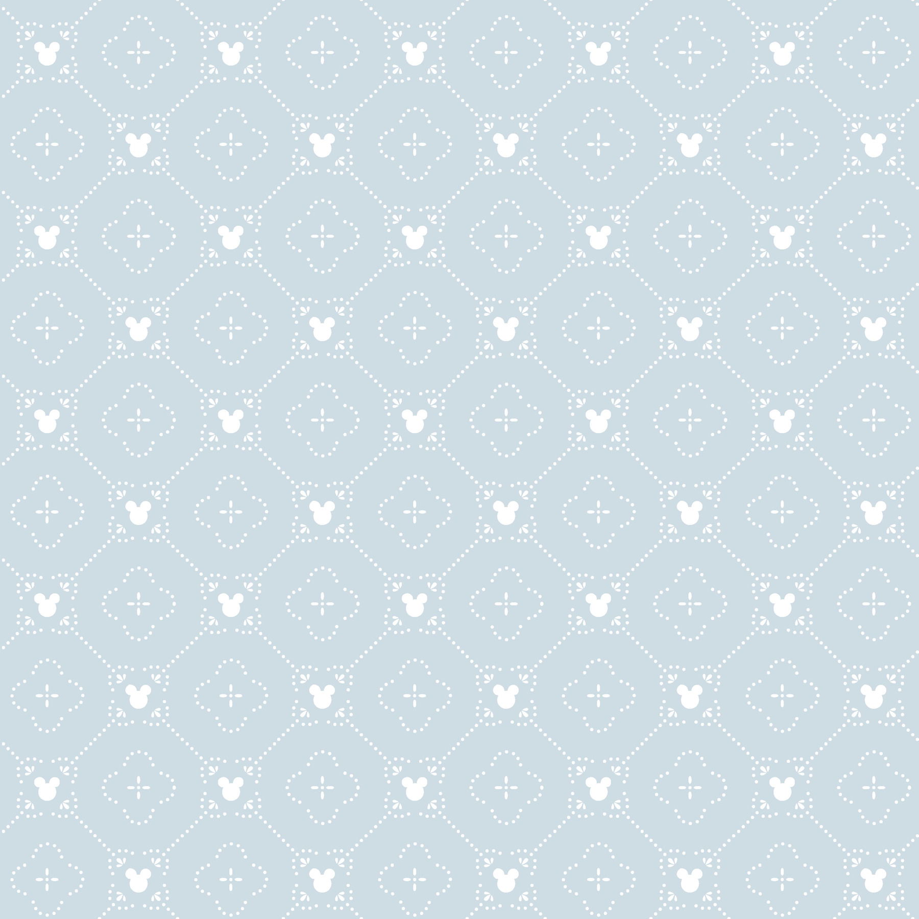 Disney Mickey Mouse Argyle Blue Wallpaper large image 
