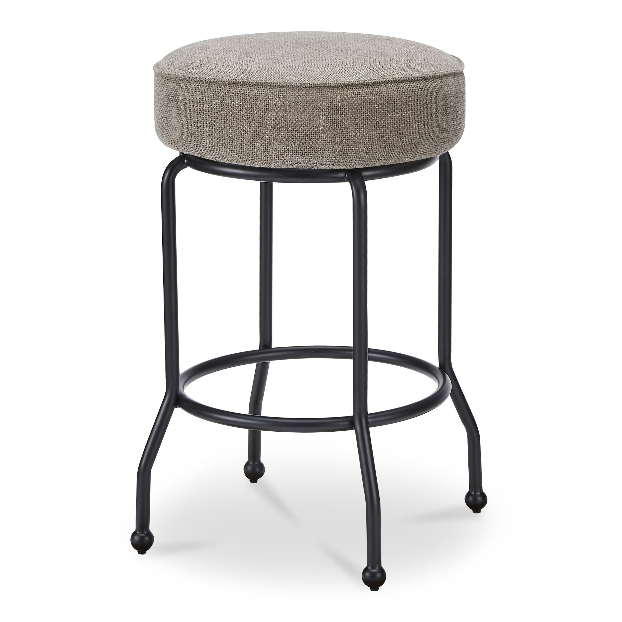 Kelsey Swivel Counter Stool Light Brown, Counter & Bar Stool by Moe's Home, 19.7" width x 27.4" height x 19.7" depth View 2