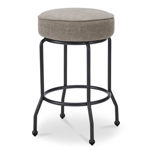 Kelsey Swivel Counter Stool Light Brown