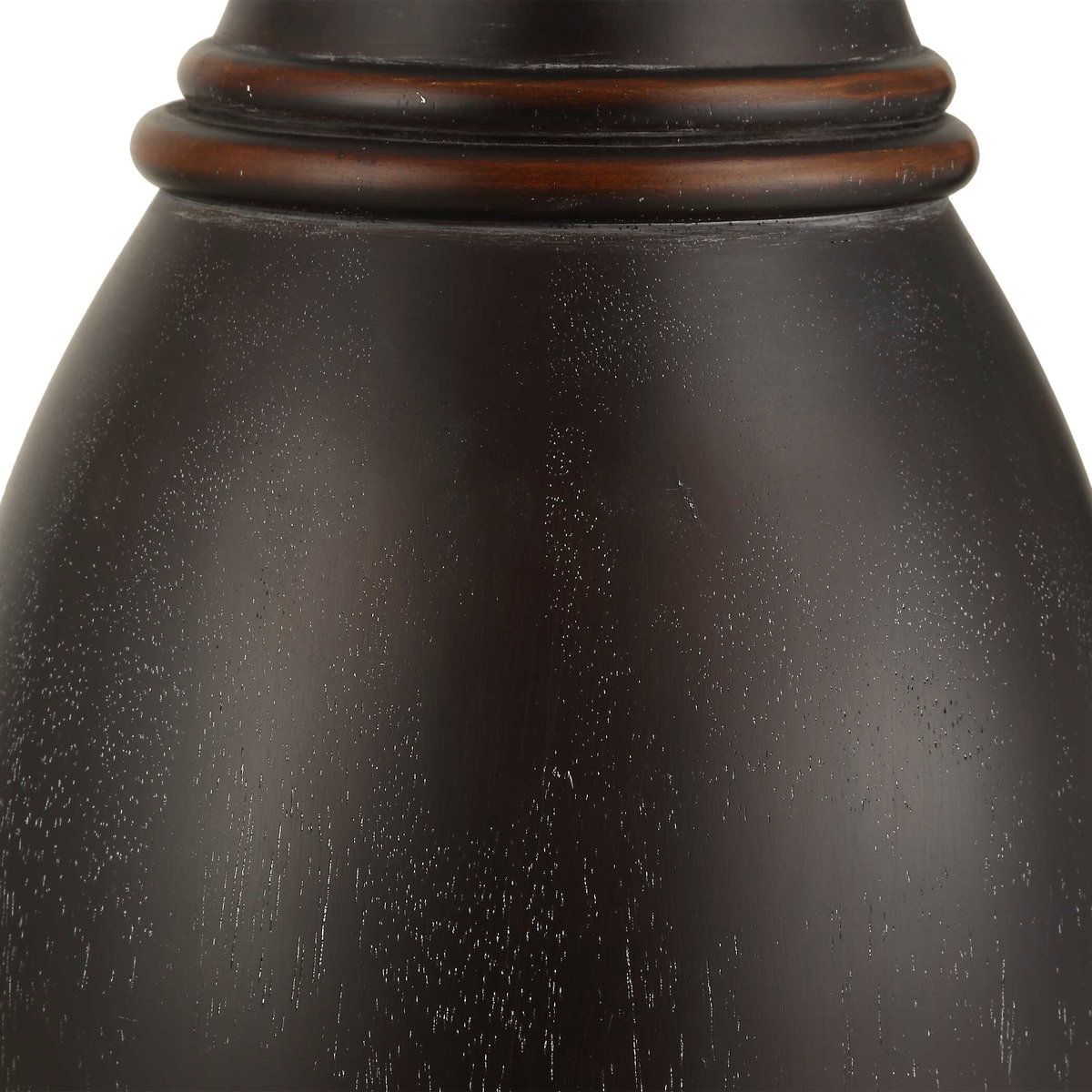 Pravin Dark Wood Floor Lamp, by Uttermost, 24.5" width x 64" height x 24.5" depth View 7