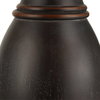 Pravin Dark Wood Floor Lamp, by Uttermost, 24.5" width x 64" height x 24.5" depth thumbnail 7
