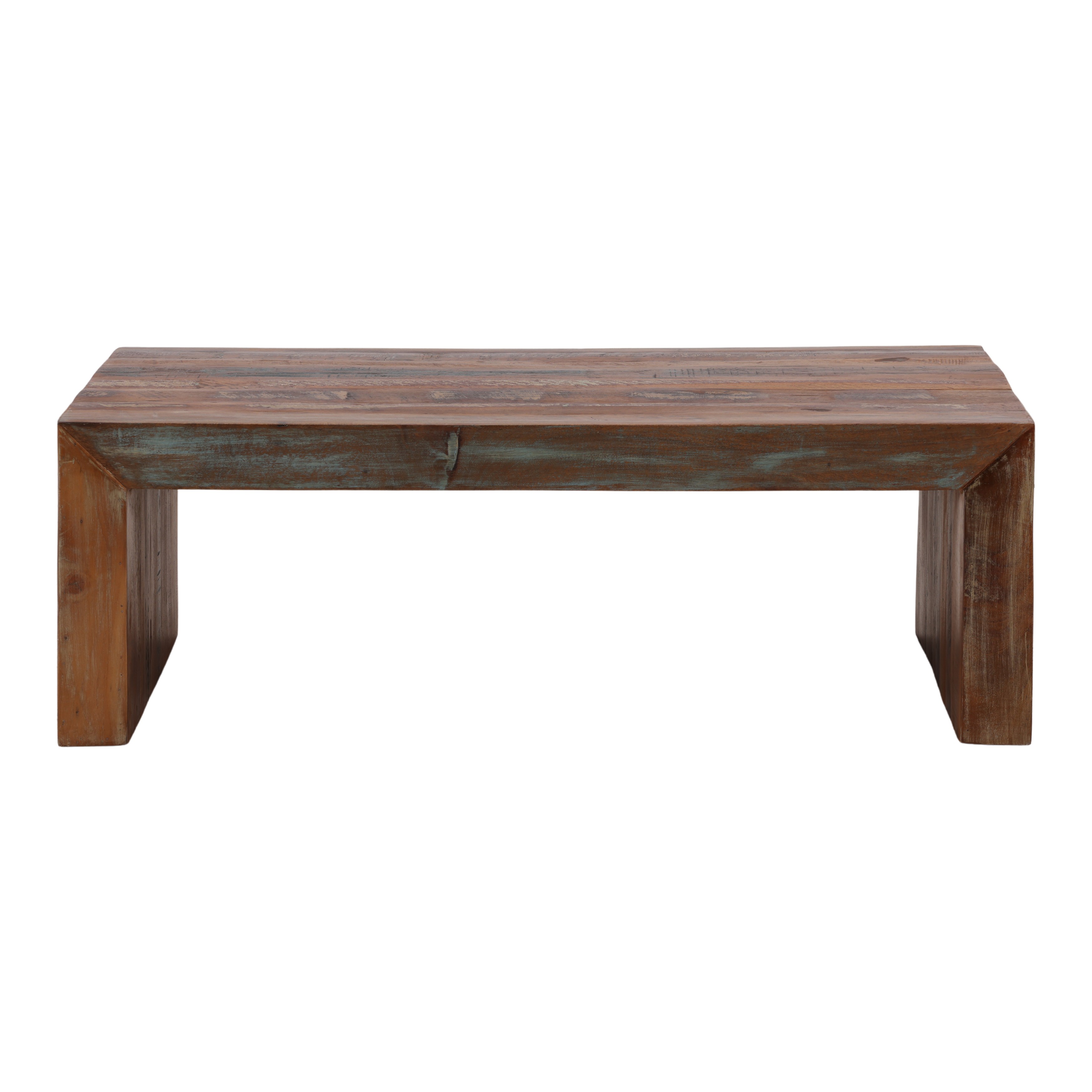 Sylvan Coffee Table Brown, by Dovetail, 48" width x 16" height x 32" depth View 2
