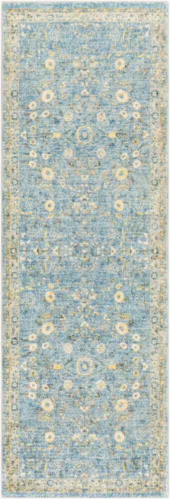 Erin Machine Woven Rug, by Surya, 7'6.94" length x 2'6.71" width
