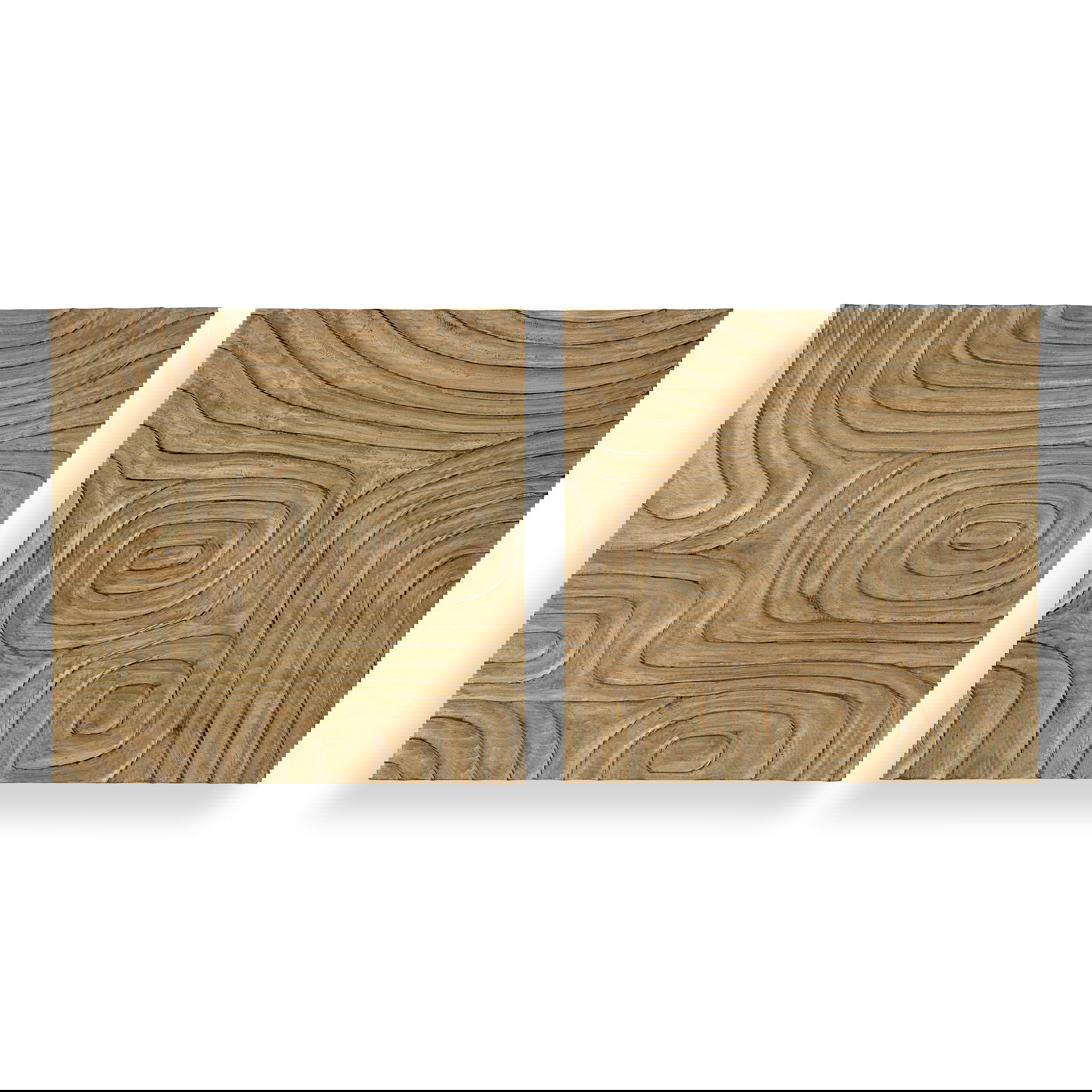 Channels Wood Wall Decor large image 
