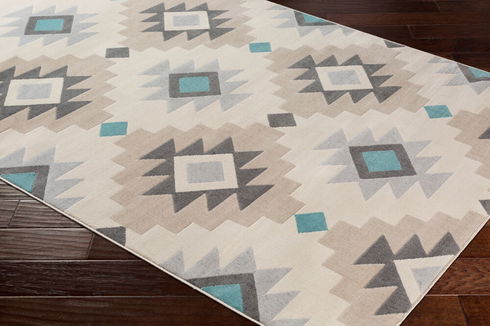 City Machine Woven Rug