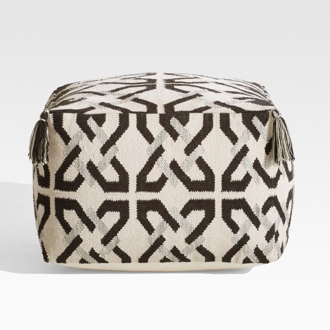 Online Designer Patio Mohave Indoor/Outdoor Pouf