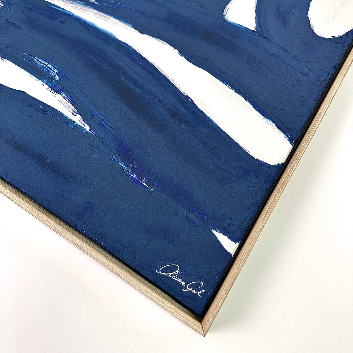 Blue 4 (Blue Spackle), by Oliver Gal,  20x30 View 5