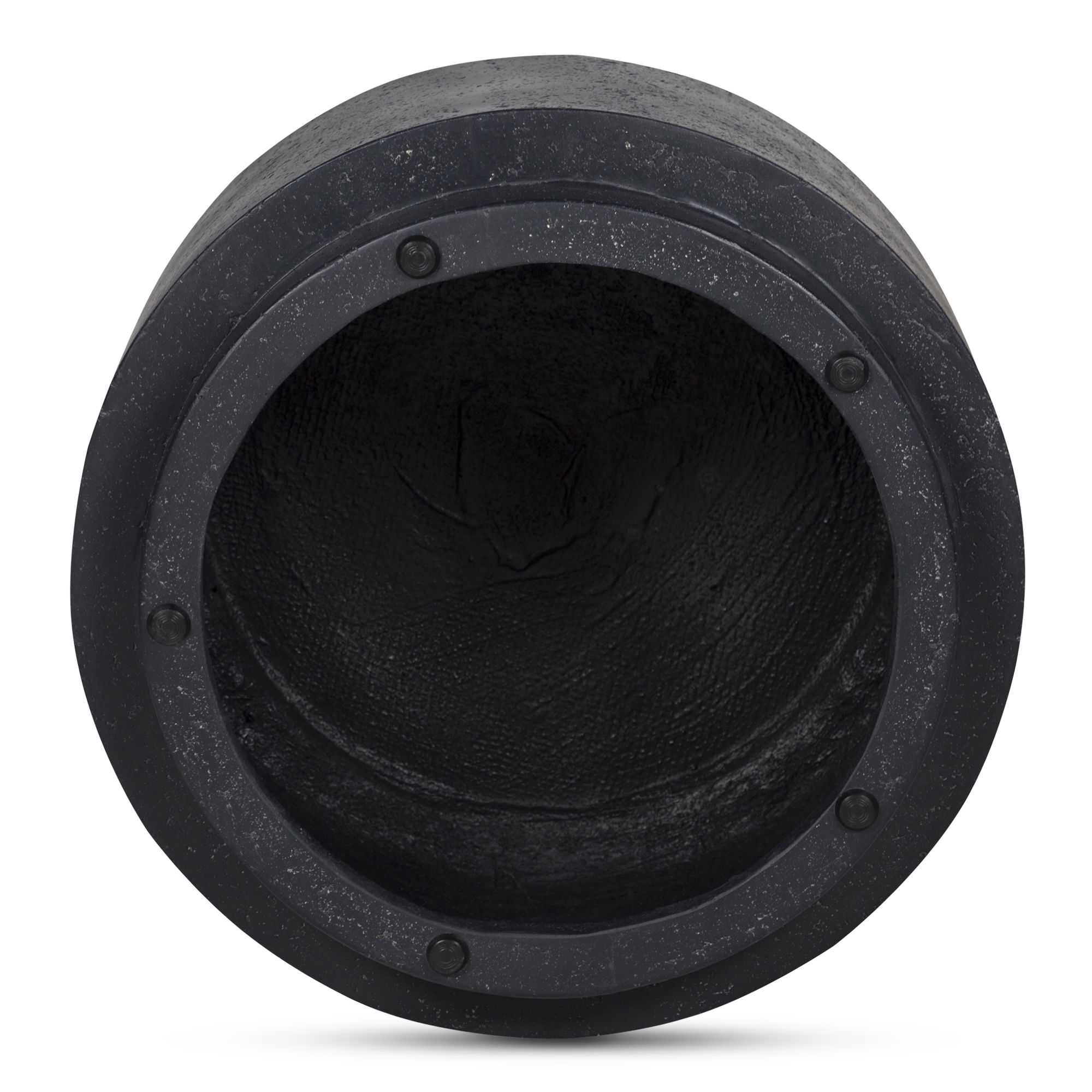 Cosmo Outdoor Accent Table Black, Side & End Table by Moe's Home, 25" width x 17.5" height x 25" depth View 7