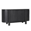 Stefan Sideboard Black, Sideboards & Buffet by Dovetail, 62.99" width x 32.5" height x 19.5" depth thumbnail 1