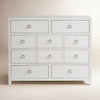 Pacific Grove 6 - Drawer Solid Wood Dresser, by Universal Furniture, 54" width x 44" height x 19" depth thumbnail 9