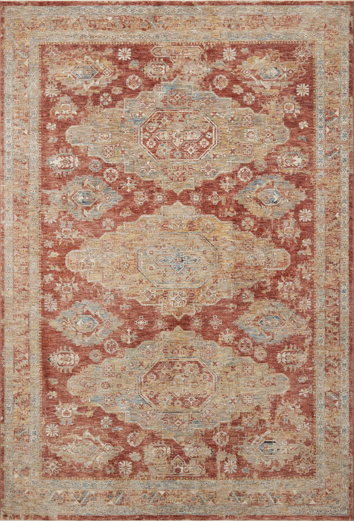 Loloi Gaia Rug, 1'6" length x 1'6" width View 1