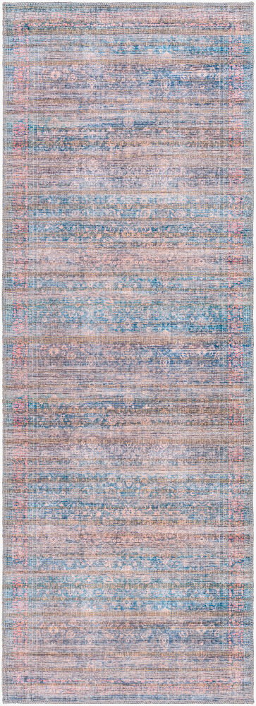 Cobb Machine Woven Rug, by Surya, 7'2.61" length x 2'7.5" width
