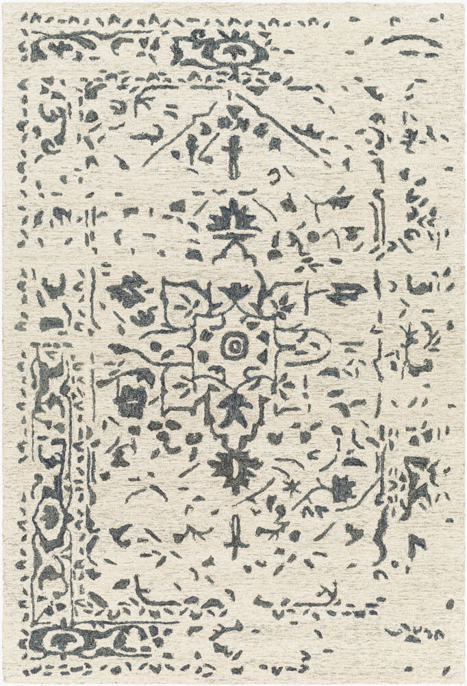 Granada Handmade Rug, by Surya, 3' length x 2' width