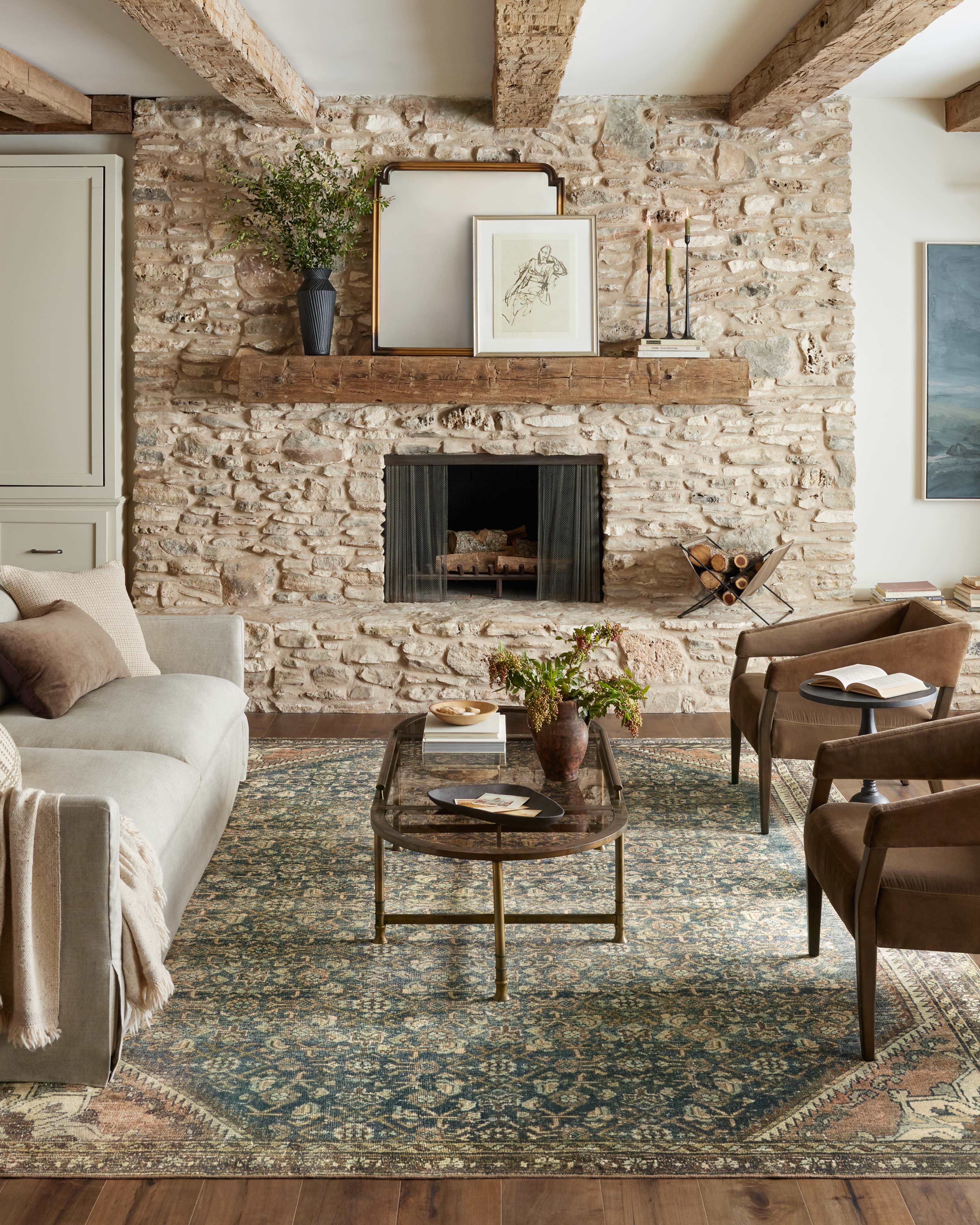 Magnolia Home by Joanna Gaines x Loloi Banks Rug large image 