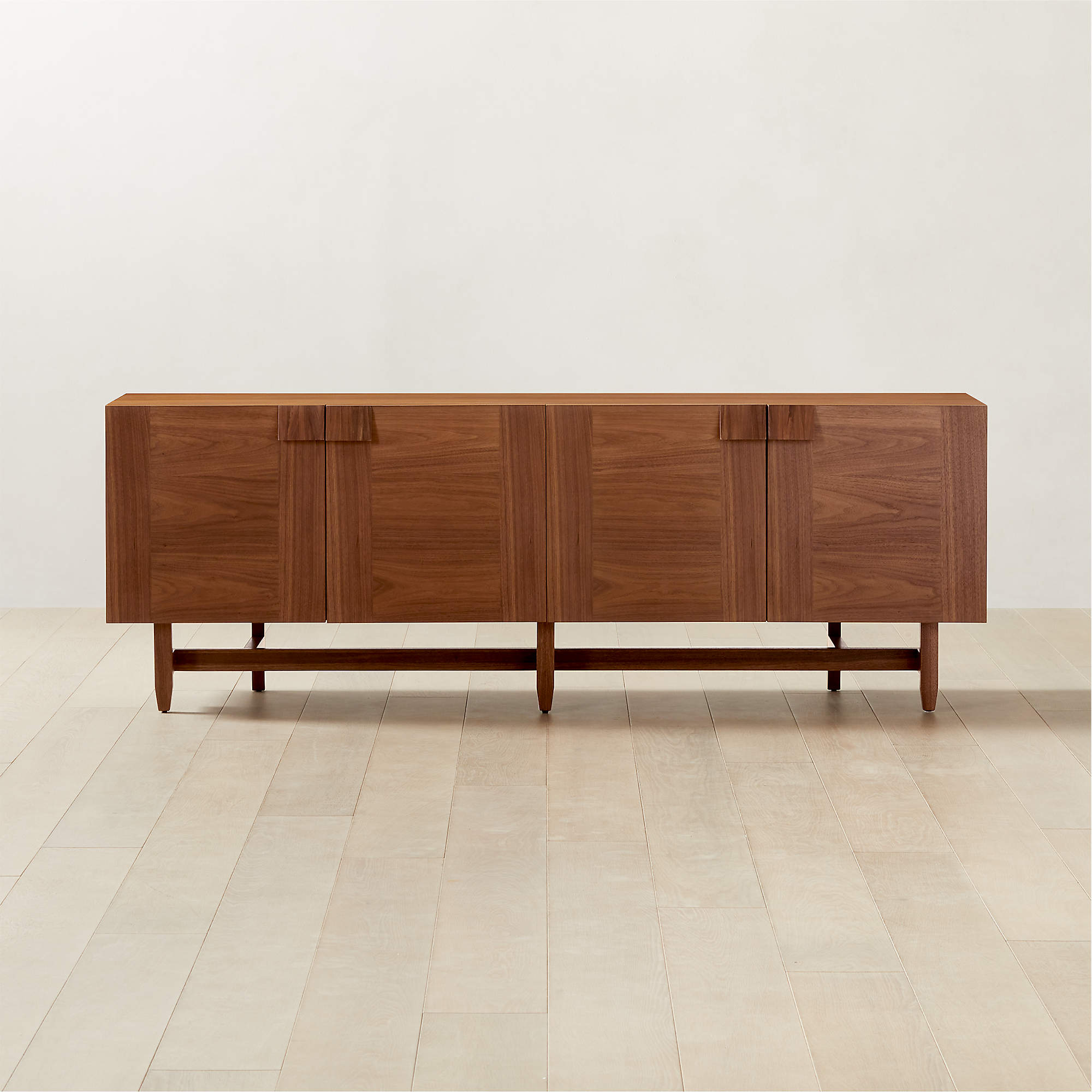 Online Designer Living Room Coronado 77" Walnut Wood Credenza