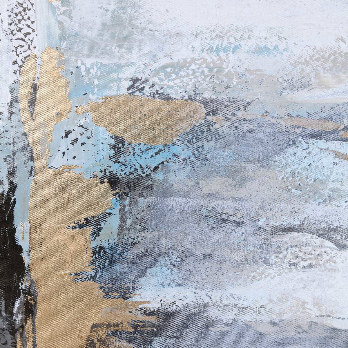 Road Less Traveled Abstract Art, by Uttermost, 4'3" width x 4'3" height x 1.7" depth View 7