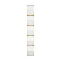 Online Designer Hallway/Entry Zig Zag 30.2" H LED Flush Mounted Sconce