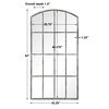 Amiel Ivory Arched Mirror thumbnail 2
