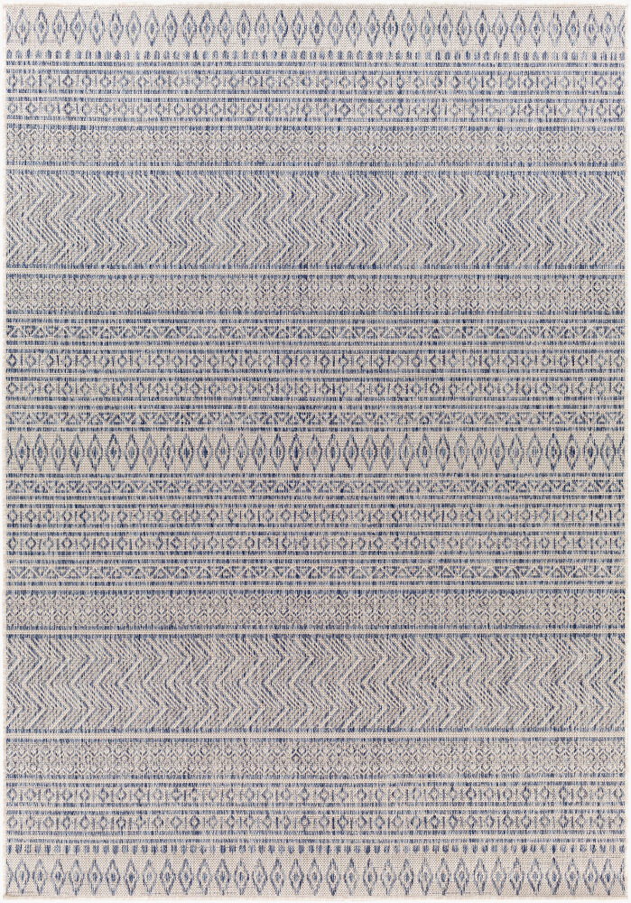 Eagean Machine Woven Rug, by Surya, 10'2.05" length x 7'10.49" width