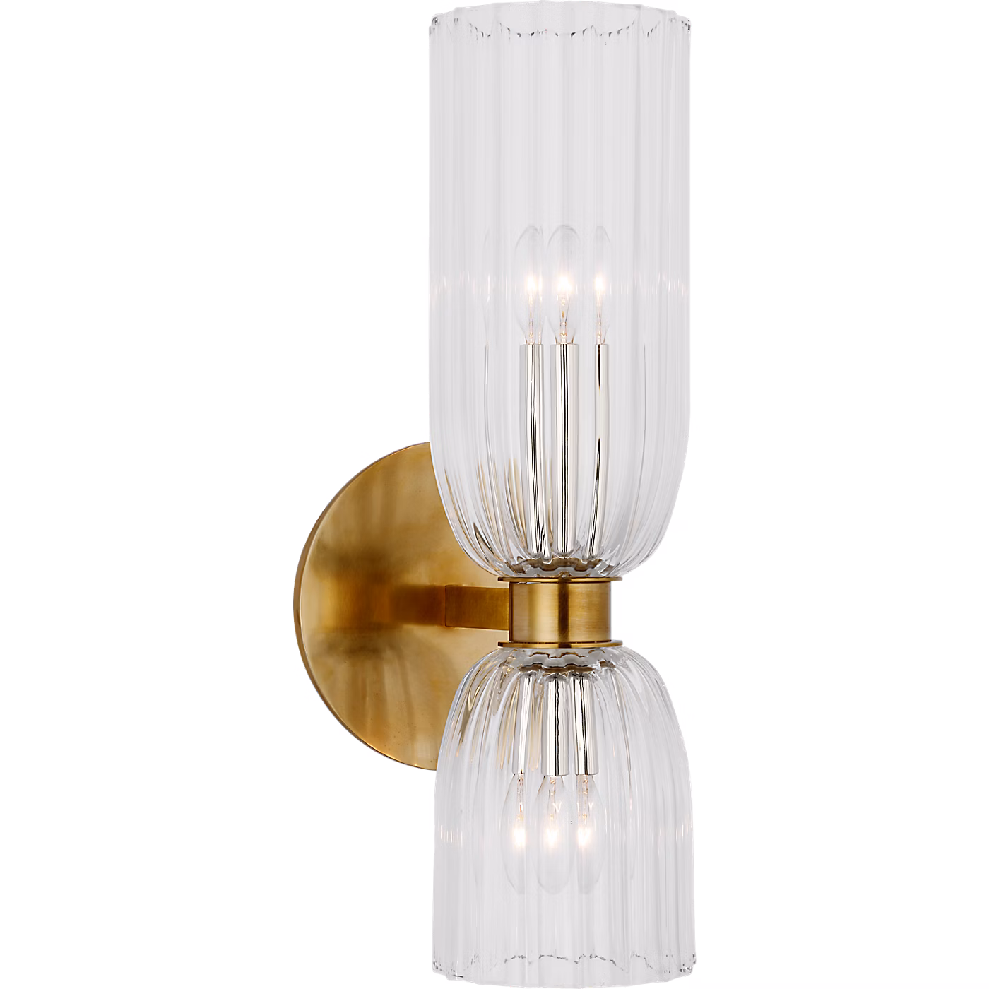 Online Designer Bathroom Asalea 16" Double Bath Sconce