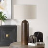 Trexler Brown Table Lamp, by Uttermost, 17" width x 29.5" height x 17" depth thumbnail 4