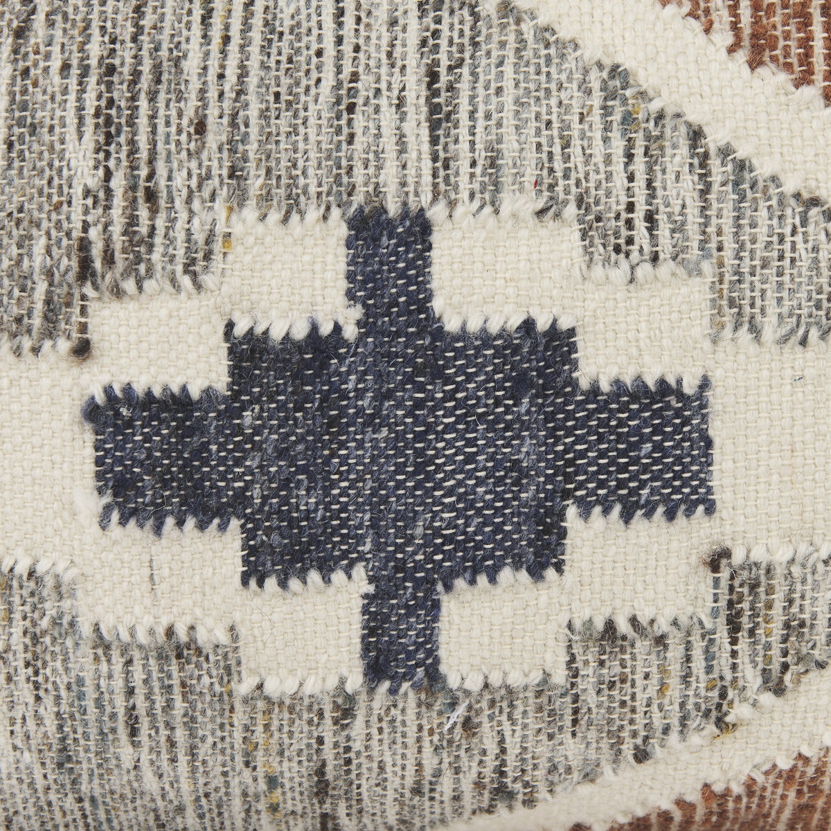 Kenzie Lumbar Pillow Cover, Decorative Pillow by Mercana, 13" length x 1" width x 21" height View 7