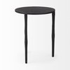 Timothy 16.0L x 16.0W X 20.0H Ebony Black Iron Side Table, Side & End Table by Mercana, 16" length x 16" width x 20" height thumbnail 5