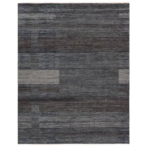 Jaipur Living Edern CEN01 Handknotted Stripes Black Area Rug (9
