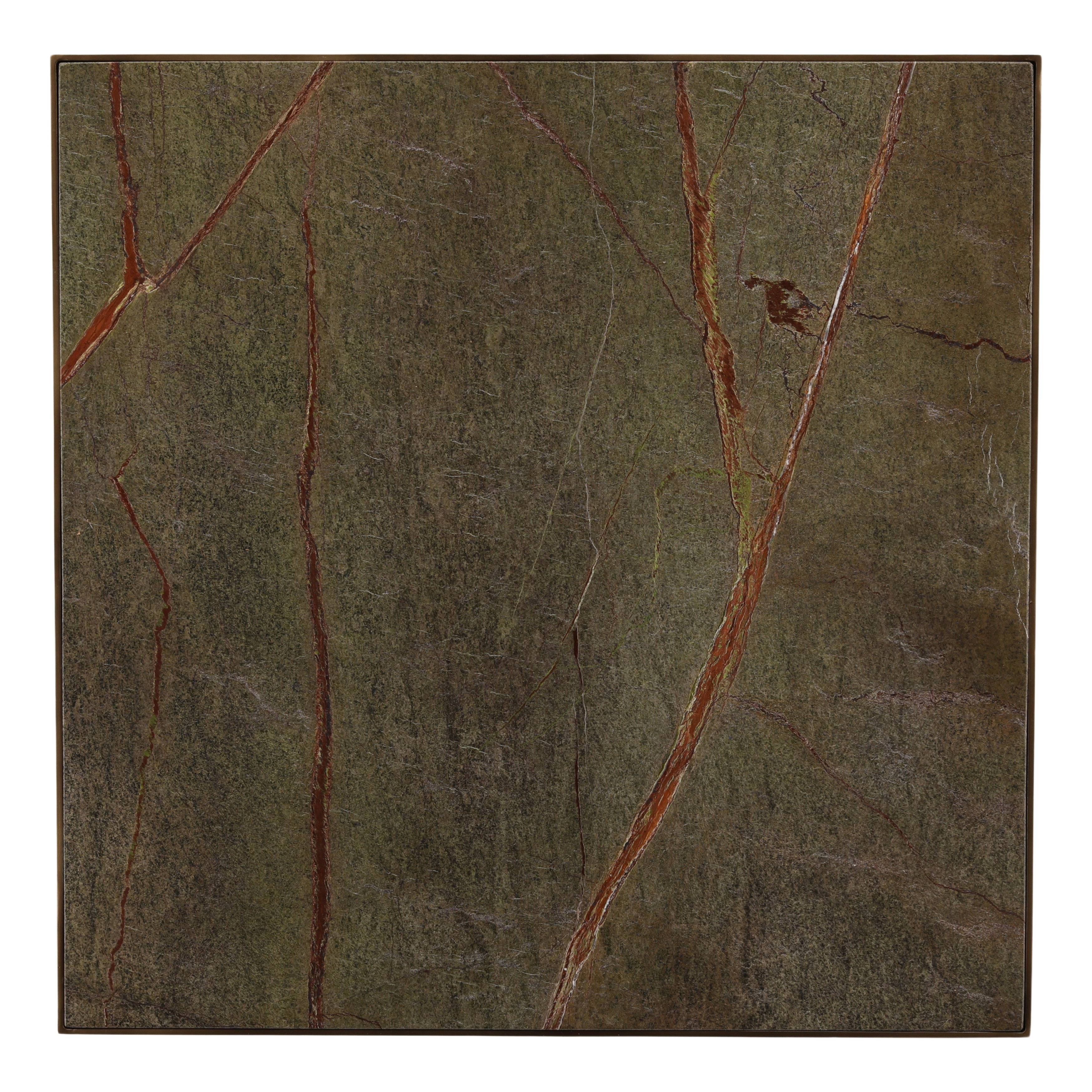 Kasen Bistro Table Brown, Dining Table by Dovetail, 28" width x 30" height x 28" depth View 3