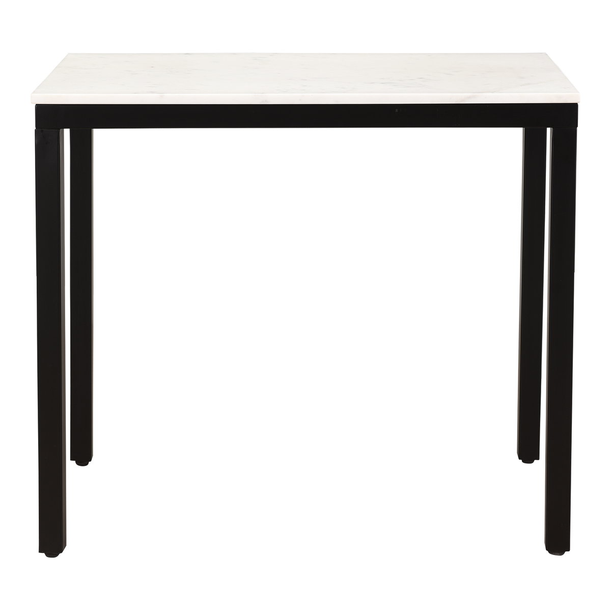 Parson Marble Mini Desk White, by Moe's Home, 34" width x 30" height x 20" depth View 1