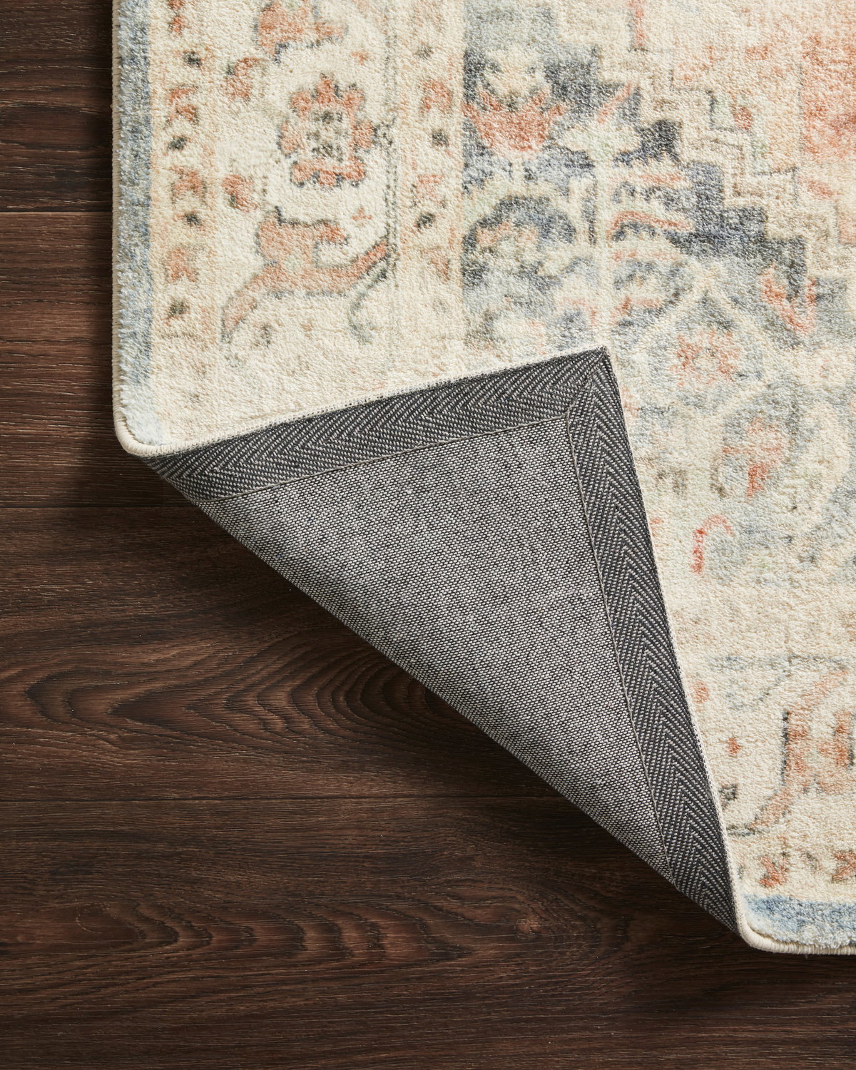 Loloi Rosette Rug, 1'6" length x 1'6" width View 8