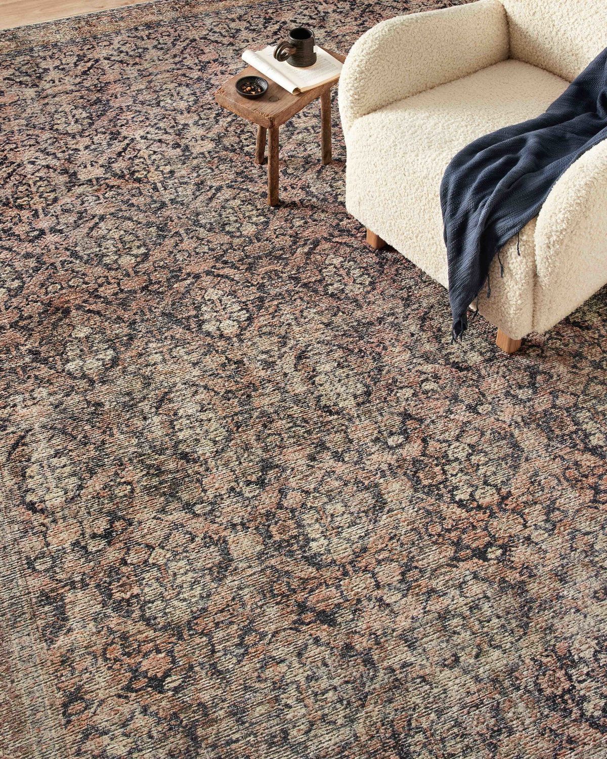 Amber Lewis x Loloi Billie Rug, 1'6" length x 1'6" width View 7