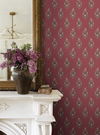 Paisley Burgundy Wallpaper thumbnail 1