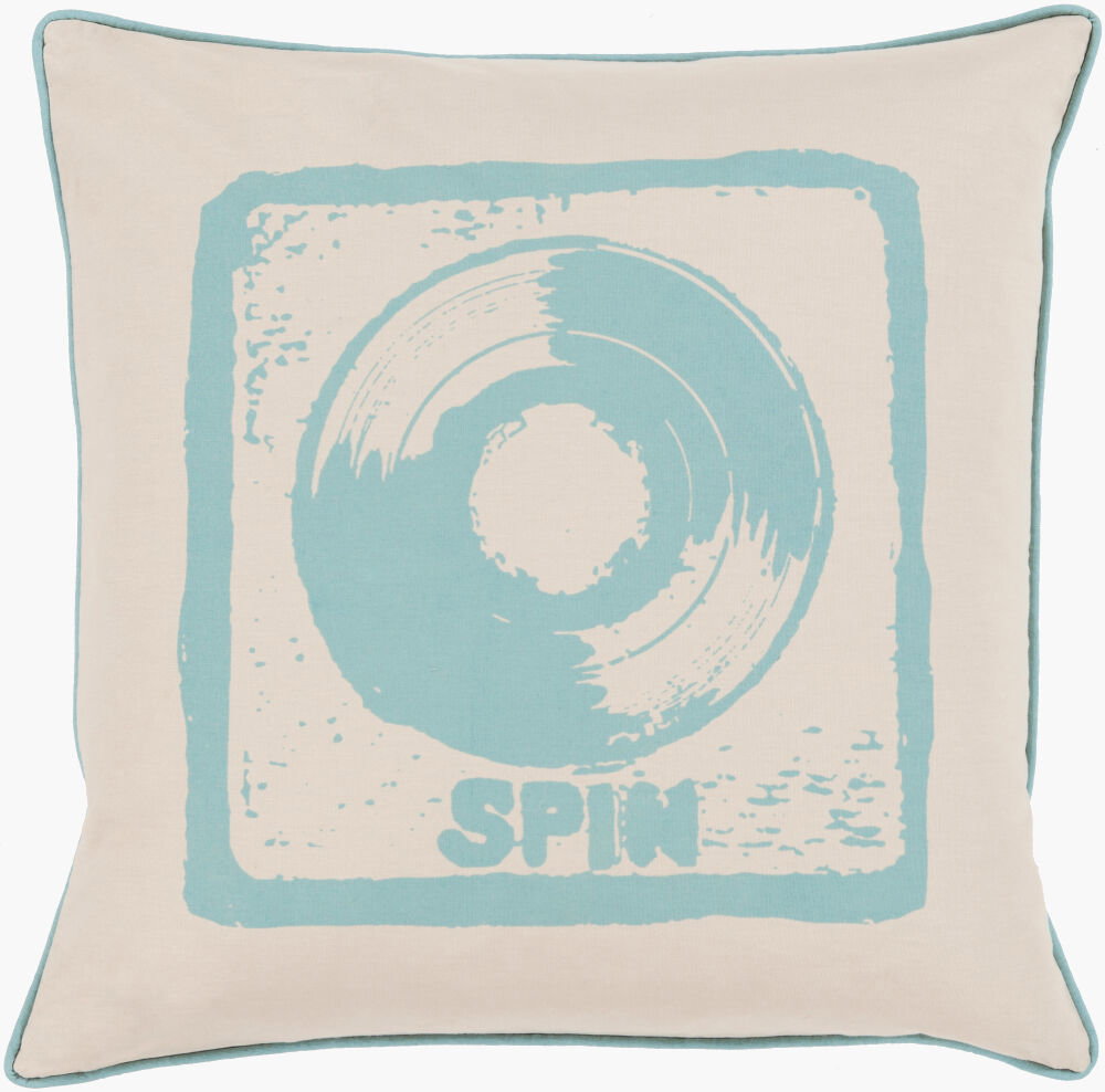 Big Kid Blocks Accent Pillow, Decorative Pillow by Surya, 18" length x 18" width