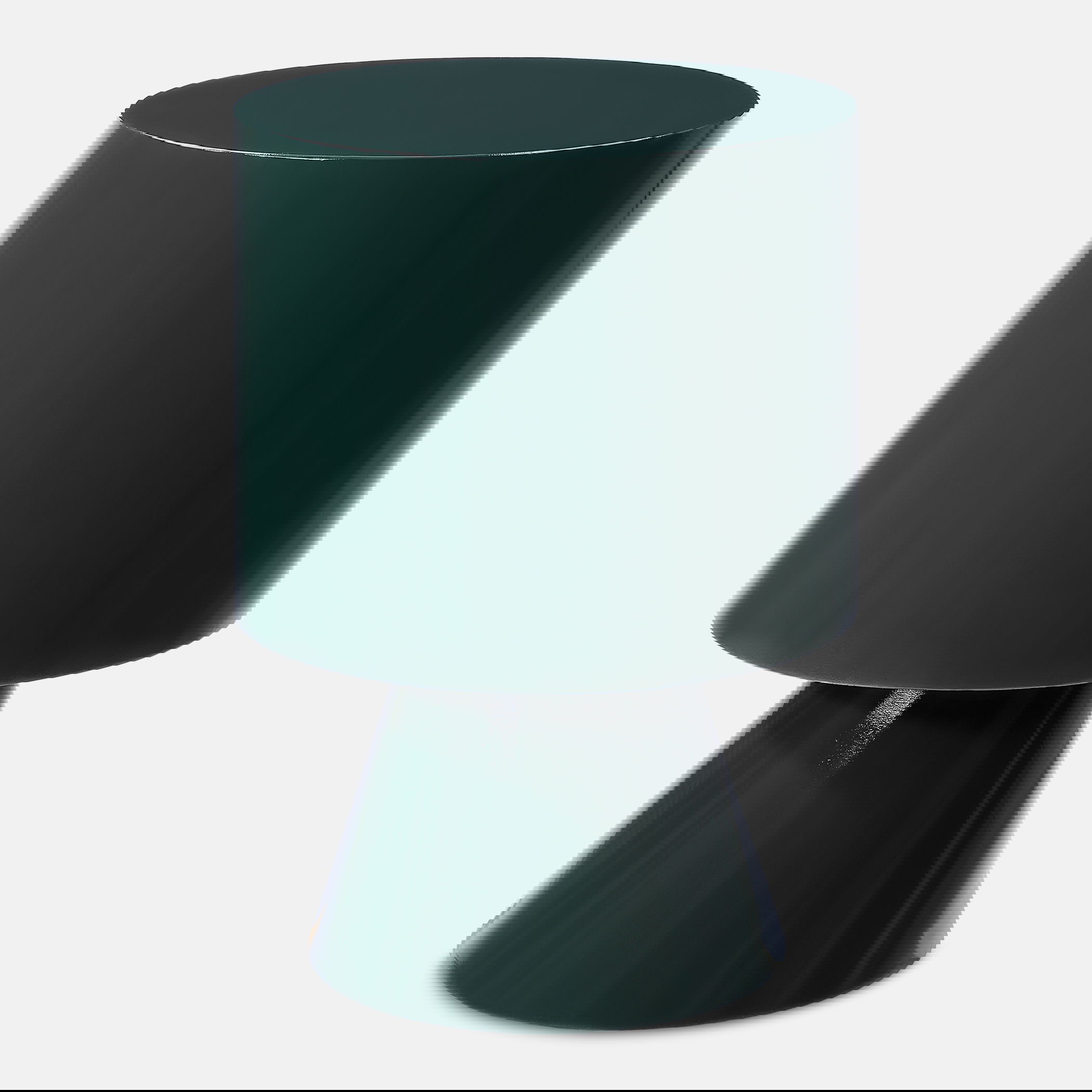 Denison Dark Green Accent Table, Furniture by Uttermost, 14" width x 20" height x 14" depth View 1