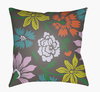 Moody Floral Accent Pillow, Decorative Pillow by Surya, 18" length x 18" width thumbnail