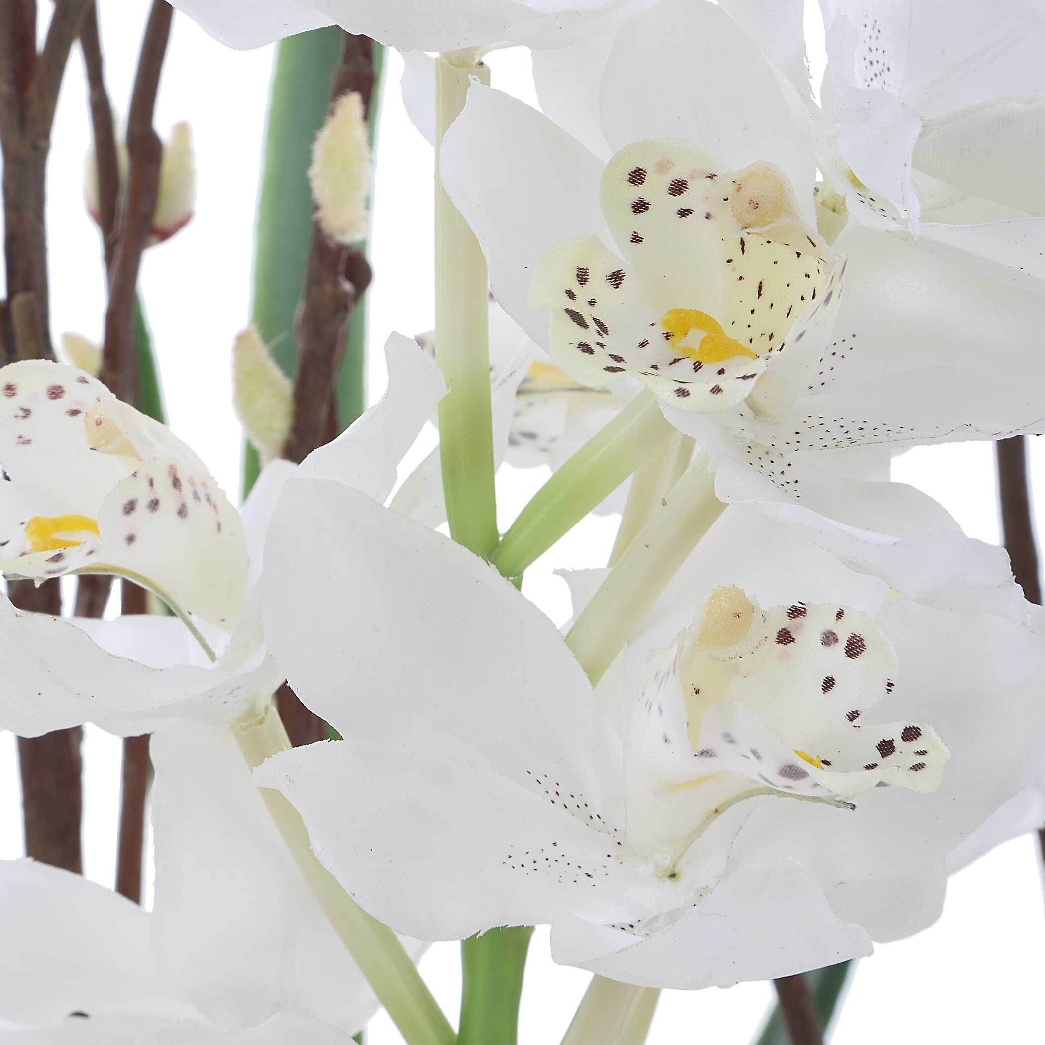 Eterna Orchid Centerpiece & Vase, Decorative by Uttermost, 19.75" width x 48.5" height x 19.75" depth View 7