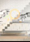 Love Triangles  Gold Metallic Peel & Stick Wallpaper thumbnail 2